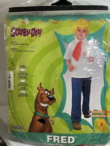 Scooby-Doo FRED Costume Cosplay Size Large for 12-14 yrs old w/ Wig - Picture 1 of 2