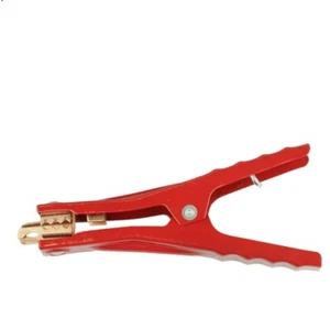 Professional Quality Battery Clamp Jumper Cable Clamp 450 Amp Booster Clamp Red - Picture 1 of 1