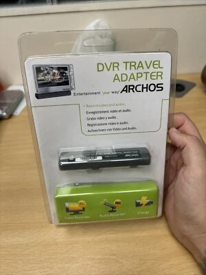 Adaptador de viagem Archos geração 5 DVR novo e lacrado - Imagem 1 de 4