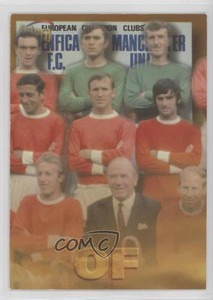 1998 Futera Manchester United Class of 68 Alex Stepney Jimmy Rimmer John Aston