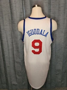 2011-2012 Philadelphia 76ers Basketball #9 Andre Iguoda Game Jersey adidas 3XL+4 - Picture 1 of 5