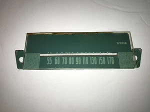 Antikes Radio Zifferblatt grau grün blau N 4018 Glas rechteckig AM Fahrzeug ? - Bild 1 von 6