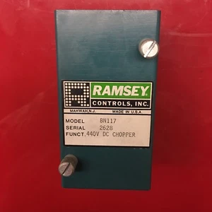 Ramsey model BN117 440V DC chopper Used Free Shipping - Picture 1 of 1