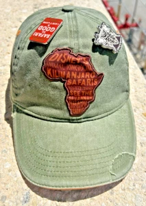 Disney Parks Animal Kingdom Kilimanjaro Adult Adjustable Hat Cap w swag - Picture 1 of 9