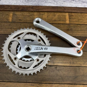 Sugino Mighty 700x Crank Set CXP 104 TRIPLE 175 Forged Vintage Mountain 4 Bolt - Picture 1 of 13