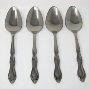 International Anniversary Teaspoons Stainless Steel 1847 Rogers Bro Set of Four - Picture 1 of 5