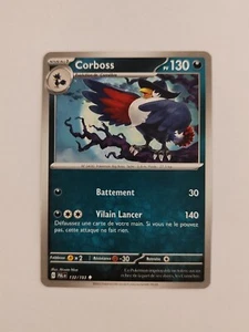 Carte Pokémon - Corboss 132/193 - Évolutions À Paldea EV2 - Picture 1 of 2