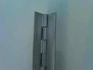 304 Stainless Steel Piano Hinge 3/4"x3/4"x.038 (1 1/2"open) 6" to 72" 