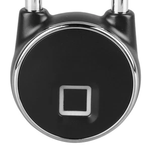 Smart Fingerprint Padlock Sensitive 20 Sets Large Storage Capacity Keyless Pa FY - Zdjęcie 1 z 24