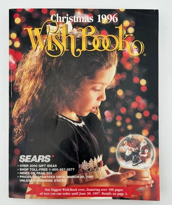 Sears Christmas WISH BOOK 1996 Catalogue Canada Winter Holidays Dept Store VTG - Image 1 of 4
