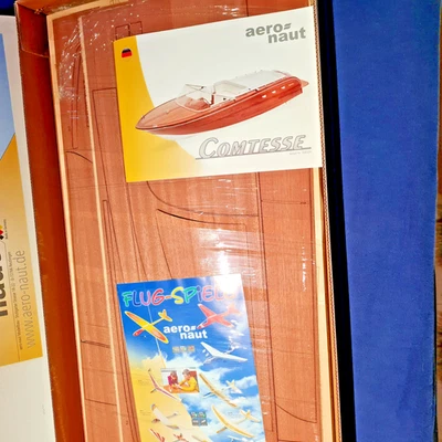 1 Holzbausatz "Comtesse von Aeronaut L: 1250mm mit Stevenrohre und Teilbeschläge - Bild 1 von 3