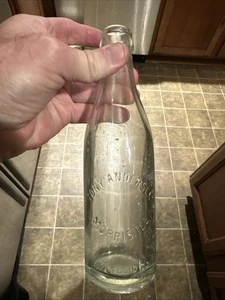 Tony Andersen geprägte Sodaflasche Morris Illinois IL - Bild 1 von 15