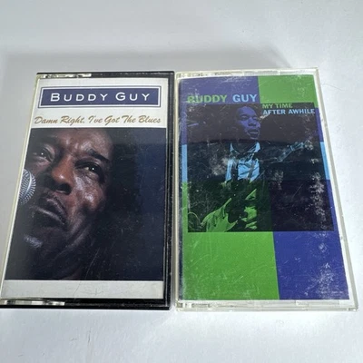 Buddy Guy My Time After Awhile Damn Right I’ve Got The Blues Cassette Tape Lot - Image 1 of 4