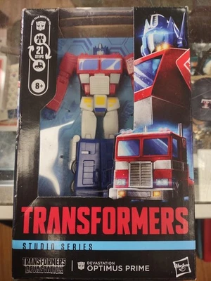 New Transformers Studio Series Deluxe Class DEVASTATION OPTIMUS PRIME - Image 1 of 3