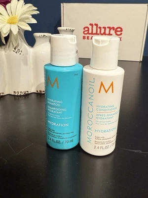 Duo Moroccanoil Hydration Shampoo & Conditioner 2.4oz/70 ml NWOB/No Sealed - Image 1 of 3