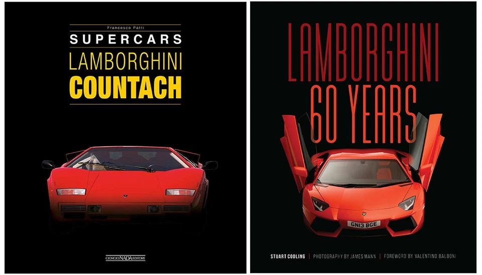 Lamborghini Countach & Lamborghini 60 Years two book set - Image 1 of 3