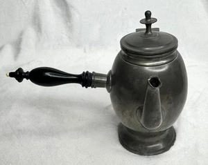 Antique Herkules SwedishTeapot With Black Wooden Handle Stockholm - Picture 1 of 12