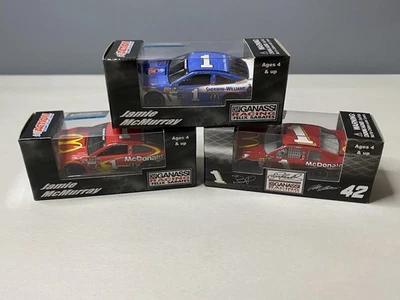 Lot Of (3) 1/64 Action NASCAR Diecast Box Cars Jamie McMurray #1 McDonald’s + - Image 1 of 4