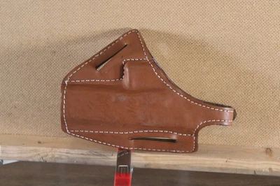 NEW SAFARILAND 28-13 RIGHTHAND BROWN OWB Concealment Holster FOR GLOCK 17/22 - Image 1 of 3