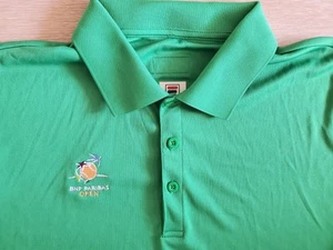 FILA BNP Paribas Open Tennis Polo Shirt grün Jugend MEDIUM - neu ohne Etikett  - Bild 1 von 9