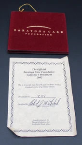 2002 Collector's Ornament (844) Hathorn Spring ~ Saratoga Springs, NY - Bild 1 von 6