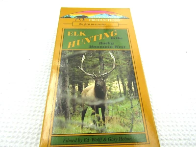 Elk Hunting In The Rocky Mountain West Vintage VHS - Image 1 of 2