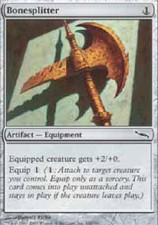 BONESPLITTER X4 4 4X Mirrodin MTG Magic the Gathering Cards DJMagic