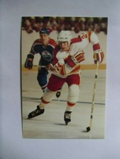 1983-84-CALGARY FLAMES-#24-Jim Peplinski Postcard.,