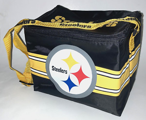 NFL Pittsburg Steelers Soft Insulated Lunch/Cooler Bag w/Adjustable Nylon Strap