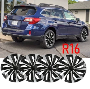 4PCS 16" Wheel Covers Hub Caps Hubcaps R16 Tire Steel Rim For  Subaru Outback - Picture 1 of 14