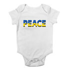 Peace Ukraine Baby Grow Kamizelka Body Chłopcy Dziewczęta