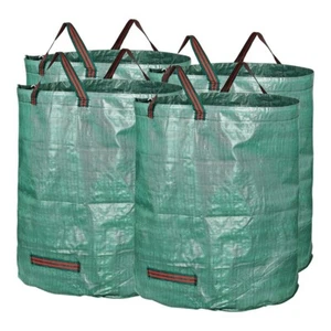Gartenabfallsack Gartensack Gartentasche Laubsack Rasensack 272-500 Liter 4Stk - Bild 1 von 12