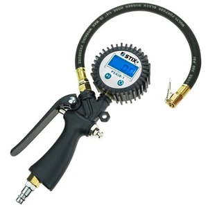 Druckluft Reifenfüller mit elektronischem Druckmesser PSAIR-1 0-18 Bar Messgerät - Bild 1 von 8