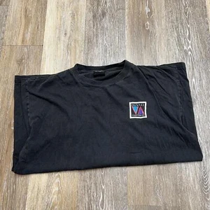 DUVALL Rundhals Kurzarm Schwarz Basic T-Shirt Herren Größe L - Bild 1 von 8