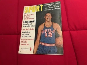 Sport Magazine March 1962 HOF Wilt Chamberlain Philadelphia Warriors - Picture 1 of 4