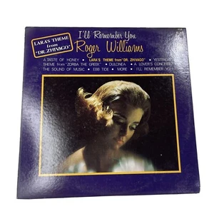 A I’ll Remember You Roger Williams Zorba Dulcinea Honey Vintage Vinyl KL 1470 - Bild 1 von 5