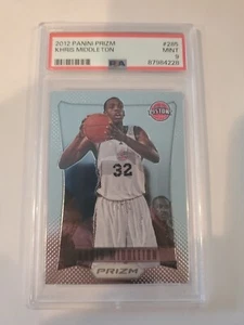 2012-13 Panini Prizm - #285 Khris Middleton (RC) PSA 9 - Foto 1 di 2