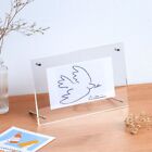 Ornament Photo Frame Picture Display Stand Photocard Holders Double Sides