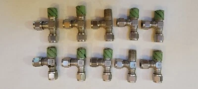 HOKE GYROLO K 1/4" Male run tee 4MTM4316 package of 10 - Image 1 of 2