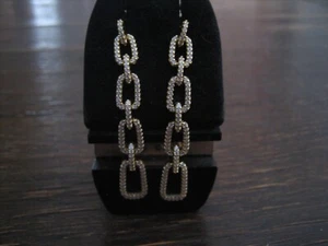 ultra lange Ohrringe Hänger Nordahl Andersen Miminor 925er Silber gold neu - Bild 1 von 4