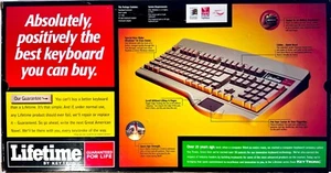 NIB Lifetime Key Tronic Touchpad Keyboard Model 1P S/N S980608120 - Picture 1 of 4