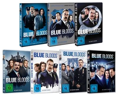 Blue Bloods - Die kompletten Staffeln 1-7 im Set # 42-DVD--SET-NEU