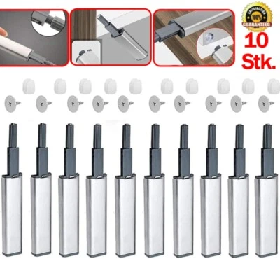 10x Push to Open Magnetschnäpper Türdämpfer Schublade Schrank Druckverschluß - Bild 1 von 4