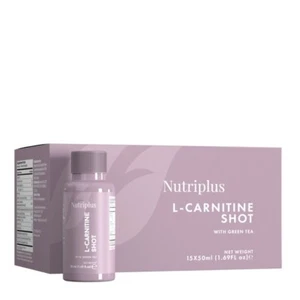 Bebida Farmasi Nutriplus L-Carnitina - Aumento del Metabolismo Energético y Graso, 50 ml, 15 piezas - Imagen 1 de 1
