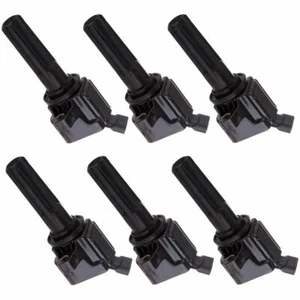 Set of 6 New OEM Ignition Coils for GMC Canyon Envoy Isuzu Ascender Saab - UF497 - Picture 1 of 3