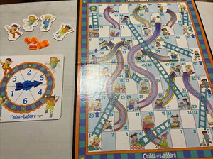 Rutschen und Leitern Ersatzteile. 1999. Brett, Spinner, Spielteile, Konvolut. - Bild 1 von 5