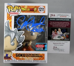 SEAN SCHEMMEL SIGNED GOKU ULTRA INSTINCT FUNKO POP FIGURE DRAGON BALL Z +JSA COA - Picture 1 of 2