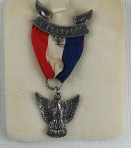 Eagle Scout Medal 1955 - 1969 Robbins ROB4 Sterling Silver [EG246] - Picture 1 of 7