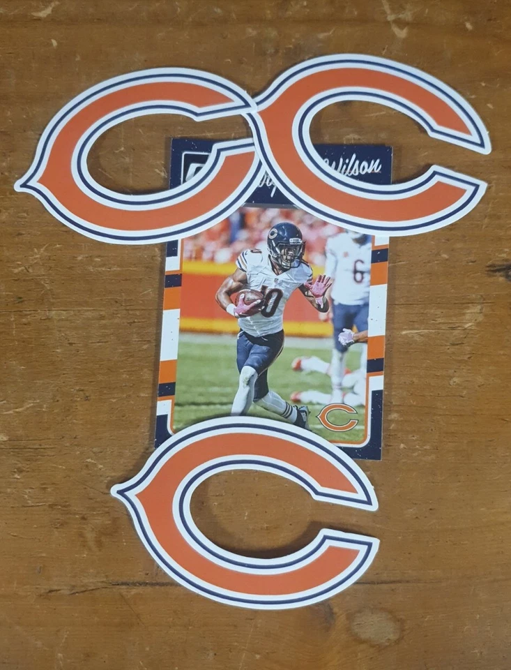 2 of Chicago Bears themed Car Decal Sticker quality NFL collectable  - Image 1 of 1