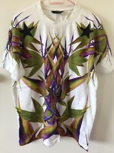 Preowned Authentic Givenchy Birds Of Paradise M T-shirt